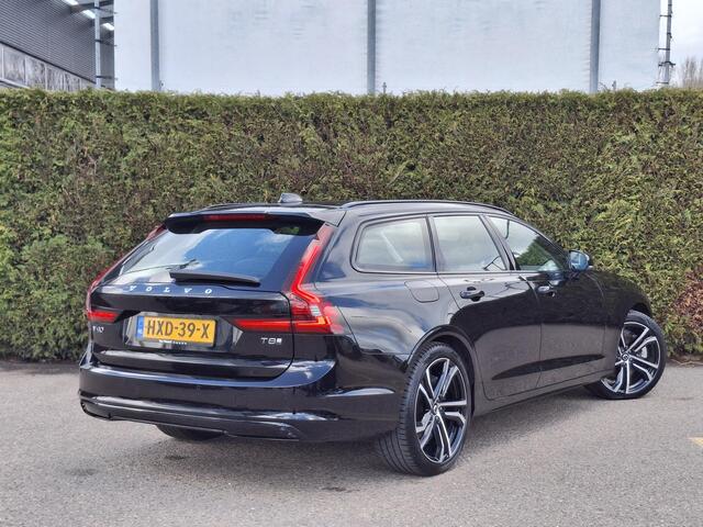 Volvo V90 2.0 T8 Plug-in hybrid AWD Ultra Dark | Bowers & Wilkins | Nappaleder met Massage & Stoelventilatie | Panoramadak | 360 Camera |