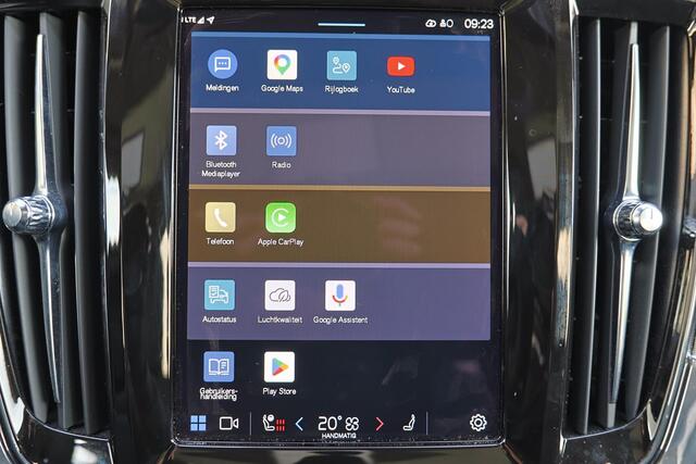 Volvo V90 T6 Recharge AWD Plus Bright - Panorama/schuifdak - IntelliSafe Assist & Surround - Harman/Kardon audio - Adaptieve LED koplampen - Parkeercamera achter - Verwarmde voorstoelen, stuur & achterbank - Parkeersensoren voor & achter - Elektr. bedienb. voorstoe