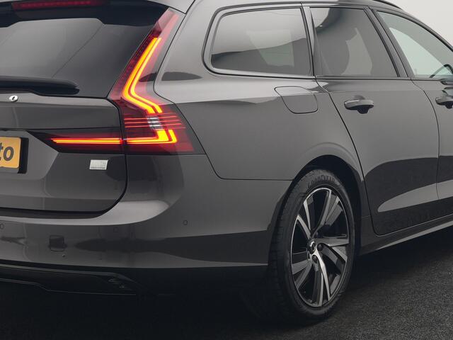 Volvo V90 T6 AWD Ultimate Dark PHEV 350pk Dealer O.H. | Panodak | Head Up | 360 Camera | Adaptive Cruise | Harman / Kardon | Lederen Sportstoelen Memory & Ventilatie | Keyless | Stoelen & Stuur Verwarmd | Apple Carplay | Virtual | DAB | Plug In Hybrid