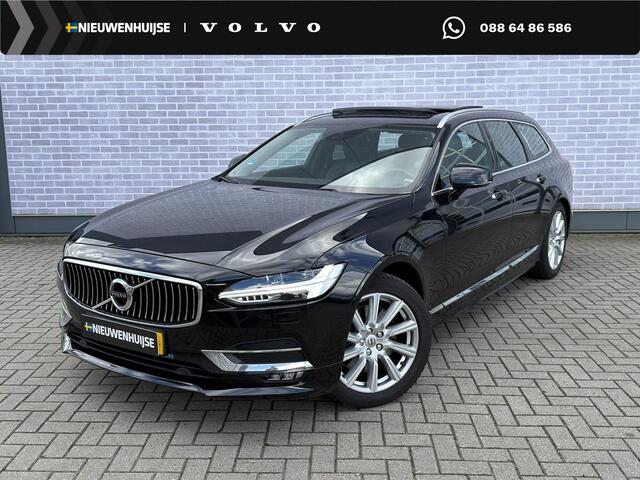 Volvo V90 2.0 T4 Inscription | Stoelventilatie | Stoelmassage | Nappaleder | Trekhaak | Head-up Display | Panoramadak | Harman Kardon Audio | Koplampen Adaptief | Keyless Entry | Navigatie | Parkeerverwarming
