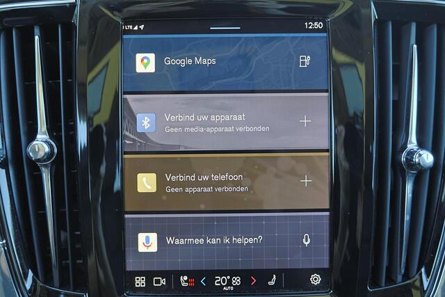 Volvo V90 T6 Recharge AWD Plus Bright - Panorama/schuifdak - IntelliSafe Assist & Surround - 360º Camera - Harman/Kardon audio - Adaptieve LED koplampen - Verwarmde voorstoelen, stuur & achterbank - Parkeersensoren voor & achter - Elektr. bedienb. voorstoelen met g