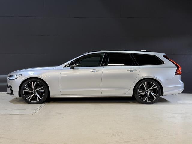Volvo V90 2.0 B4 R-Design | Panoramadak | Elektr. trekhaak | Head-Up | Camera | Harman Kardon | Adaptive cruise | Dealer onderhouden