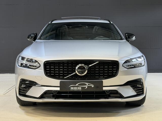 Volvo V90 2.0 B4 R-Design | Panoramadak | Elektr. trekhaak | Head-Up | Camera | Harman Kardon | Adaptive cruise | Dealer onderhouden