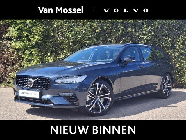Volvo V90 2.0 T8 Plug-in hybrid AWD Ultra Dark | Bowers & Wilkins | Panoramadak | Nappaleder met Massage & Ventilatie | Trekhaak | 360 camera |