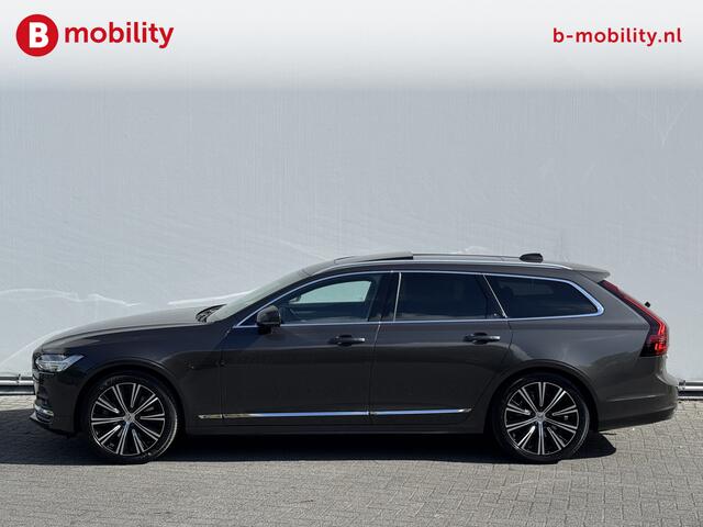 Volvo V90 B4 Plus Bright Trekhaak 2000kg Panoramadak Harman/Kardon | Adaptive Cruise Control | 360 Camera | Apple CarPlay