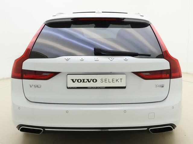 Volvo V90 T4 Inscription | LUCHTVERING | MEMORY | 360 CAMERA | TREKHAAK | SCHUIF/KANTEL DAK | STOEL STUUR VERWARMING + ACHTERBANK |