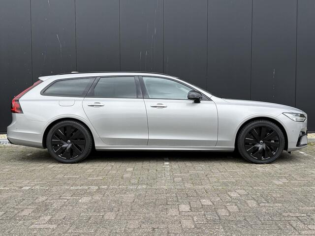 Volvo V90 2.0 T6 Plug-in hybrid AWD Ultra Dark BLACK EDITION / 360 camera/ intellisafe/ schuifdak/climate/ head up display/ trekhaak