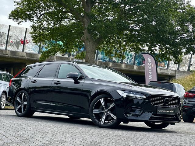 Volvo V90 2.0 T4 R-Design | Blackline | Automaat | Panodak | Trekhaak | Adapt Cruise | Standkachel | Keyless | Incl. btw