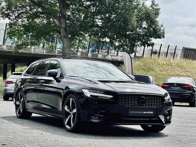 Volvo V90 2.0 T4 R-Design | Blackline | Automaat | Panodak | Trekhaak | Adapt Cruise | Standkachel | Keyless | Incl. btw