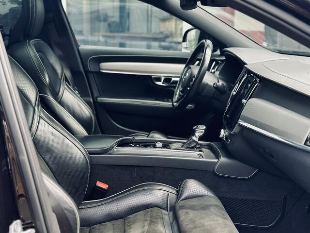 Volvo V90 2.0 T4 R-Design | Blackline | Automaat | Panodak | Trekhaak | Adapt Cruise | Standkachel | Keyless | Incl. btw