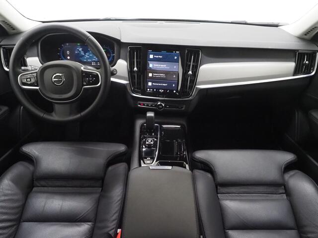 Volvo V90 2.0 T6 Plug-in hybrid AWD Long Range | Leder | Pilot Assist | Keyless | Dodehoek | Memory | Camera | LED | Carplay