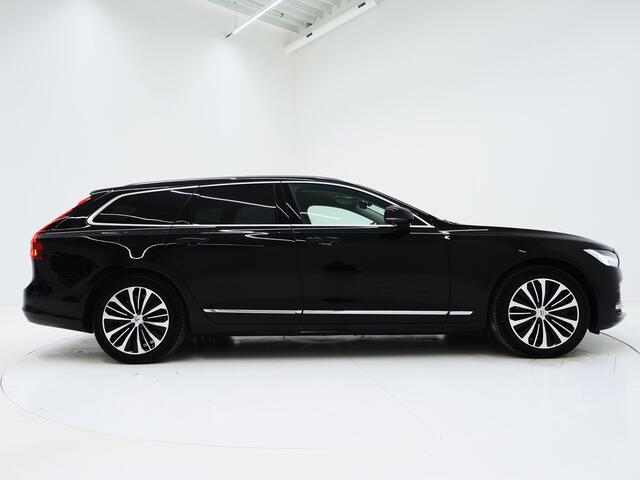 Volvo V90 2.0 T6 Plug-in hybrid AWD Long Range | Leder | Pilot Assist | Keyless | Dodehoek | Memory | Camera | LED | Carplay