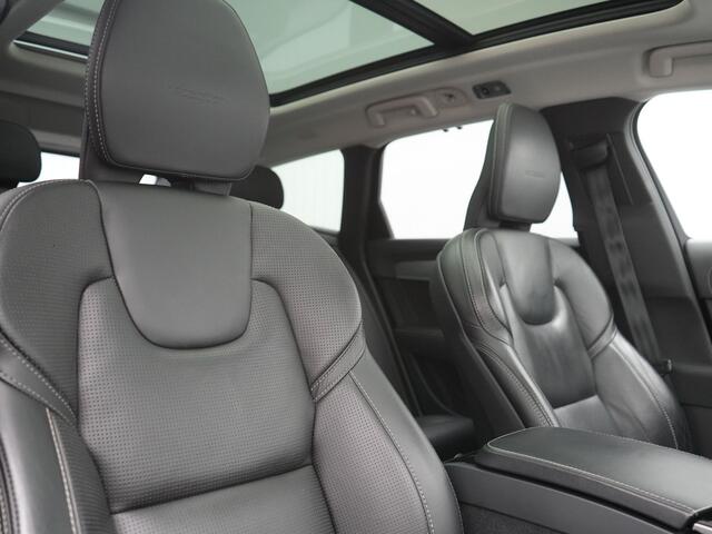 Volvo V90 T8 AWD Inscription PHEV 394pk Dealer O.H. | Trekhaak Af Fabriek | Panodak | Adaptive Cruise | Harman / Kardon | Head Up | Camera | Lederen Sportstoelen Massage & Ventilatie & Memory | Apple Carplay | Stuur Verwarmd | Blis | Plug In Hybrid |
