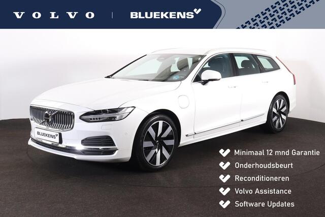 Volvo V90 T6 Recharge AWD Plus Bright - IntelliSafe Assist & Surround - 360º Camera - Harman/Kardon audio - Adaptieve LED koplampen - Verwarmde voorstoelen & stuur - Parkeersensoren voor & achter - Elektr. bedienb. voorstoelen met geheugen - 19' LMV
