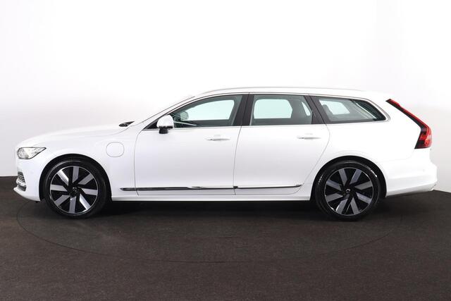 Volvo V90 T6 Recharge AWD Plus Bright - IntelliSafe Assist & Surround - 360º Camera - Harman/Kardon audio - Adaptieve LED koplampen - Verwarmde voorstoelen & stuur - Parkeersensoren voor & achter - Elektr. bedienb. voorstoelen met geheugen - 19' LMV
