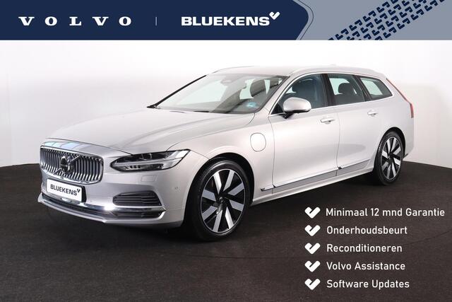 Volvo V90 T6 Recharge AWD Plus Bright - IntelliSafe Assist & Surround - 360º Camera - Harman/Kardon audio - Adaptieve LED koplampen - Verwarmde voorstoelen & stuur - Parkeersensoren voor & achter - Elektr. bedienb. voorstoelen met geheugen - 19' LMV