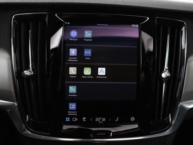 Volvo V90 2.0 T6 Plug In AWD Inscription | SOH 97% | Panoramadak | Head-Up | Leder | Harman/Kardon | 20'' | 360 Camera | Stoelverwarming | Carplay | Full LED | Stuurverwarming | PHEV