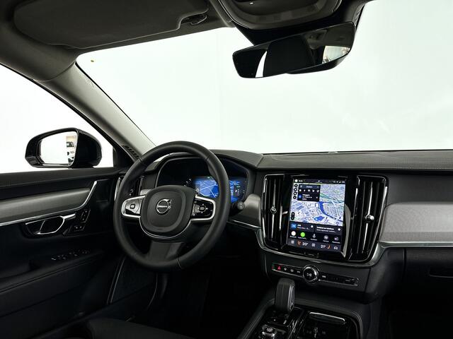 Volvo V90 T8 Plug-in hybrid AWD Ultra Dark | SOH 100% | Panoramadak | 360° camera | Harman Kardon | Head-up display | Stoel- en Stuurverwarming | Trekhaak