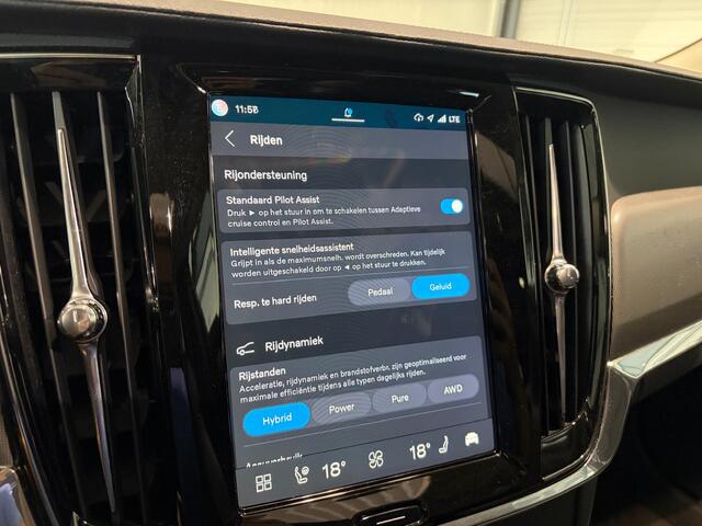 Volvo V90 T8 Aut. Plug-in Hybrid Long Range Ultra Dark ACC Trekhaak 455pk