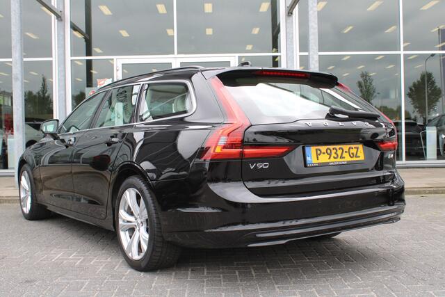 Volvo V90 B4 198PK Momentum Business | Adapt. Cruise | Trekhaak | Draadloze telefoonlader | Verw. Stoel & Stuurwiel | Leder |