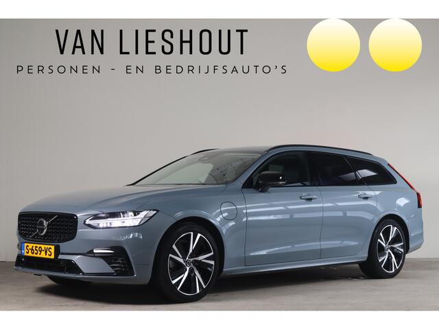 Volvo V90 2.0 T6 Plug-in hybrid AWD Plus Bright - NL- Auto!! Camera 360 I Stoel+stuurverw I Harman Kardon
