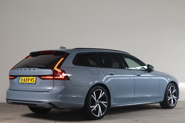 Volvo V90 2.0 T6 Plug-in hybrid AWD Plus Bright - NL- Auto!! Camera 360 I Stoel+stuurverw I Harman Kardon