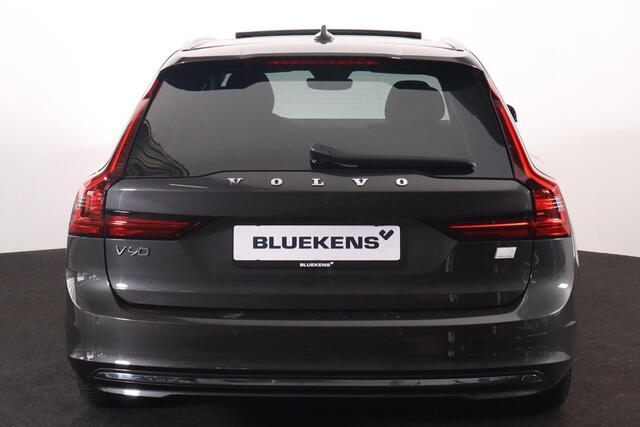 Volvo V90 T6 AWD Inscription - Panorama/schuifdak - IntelliSafe Assist & Surround - Harman/Kardon audio - Adaptieve LED koplampen - Parkeercamera achter - Verwarmde voorstoelen, stuur & achterbank - Parkeersensoren voor & achter - Elektr. bedienb. voorstoelen met g