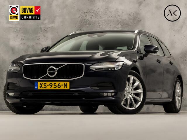 Volvo V90 2.0 T4 Momentum Sport 190Pk Automaat (APPLE CARPLAY, GROOT NAVI, LEDER, STOELVERWARMING ACHTER, MEMORY SEATS, ELEK ACHTERKLEP, NIEUWE APK, NIEUWSTAAT)