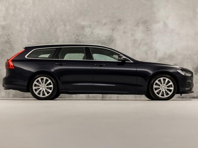 Volvo V90 2.0 T4 Momentum Sport 190Pk Automaat (APPLE CARPLAY, GROOT NAVI, LEDER, STOELVERWARMING ACHTER, MEMORY SEATS, ELEK ACHTERKLEP, NIEUWE APK, NIEUWSTAAT)