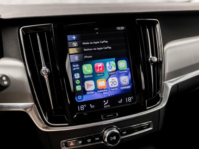 Volvo V90 2.0 T4 Momentum Sport 190Pk Automaat (APPLE CARPLAY, GROOT NAVI, LEDER, STOELVERWARMING ACHTER, MEMORY SEATS, ELEK ACHTERKLEP, NIEUWE APK, NIEUWSTAAT)