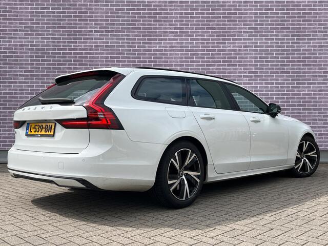 Volvo V90 2.0 B4 R-Design | Harman/Kardon | Stoelverwarming | Adaptieve cruise control | Achteruitrijcamera | Keyless entry |