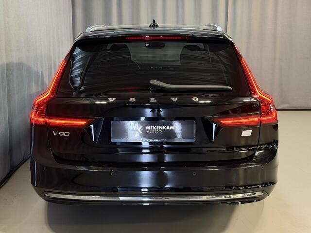 Volvo V90 2.0 T6 Plug-in hybrid AWD Plus Bright 19"/Leder + memory l + r/Stoel + stuurverwarmingAdaptieve cruise/Harman Kardon/Dodehoek/Elektrische klep/Keyless