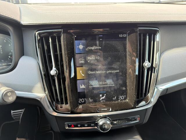 Volvo V90 2.0 T4 Business Sport | R-Design | Parkeersensoren | Keyless Entry | Elektrische Achterklep | Sportstoelen | Nappaleder | Navigatie | Apple Carplay | Android Auto | Stoelverwarming | Cruise Control Adaptief | BLIS | Elektrisch Verstelbare Voorstoelen