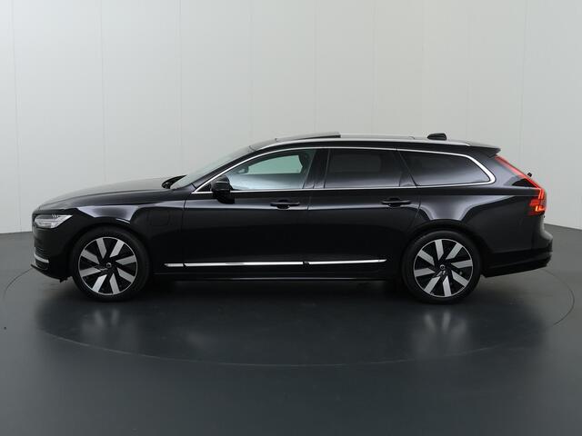 Volvo V90 2.0 T6 Plug-in hybrid AWD Plus Bright | Panoramadak | Trekhaak | Full Led Koplapen| Camera | Verwarmde achterbank | Apple CarPlay/Android Auto | Harman/Kardon Audio | Comfortstoelen | Adaptieve Cruise Control | DAB | Ele. verstelbare stoelen + Geheugen | 