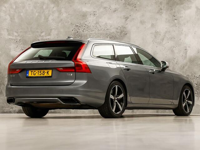 Volvo V90 2.0 T4 R-Design Automaat 190Pk (PANORAMADAK, HARMAN/KARDON, MEMORY SEATS, APPLE CARPLAY, CAMERA, STOELVERWARMING, LEDER, NIEUWE APK, NIEUWSTAAT)