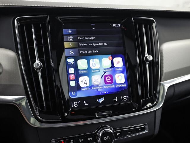 Volvo V90 2.0 T4 R-Design Automaat 190Pk (PANORAMADAK, HARMAN/KARDON, MEMORY SEATS, APPLE CARPLAY, CAMERA, STOELVERWARMING, LEDER, NIEUWE APK, NIEUWSTAAT)