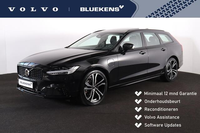 Volvo V90 T8 Recharge AWD Ultra Dark - Luchtvering - Panorama/schuifdak - IntelliSafe Assist & Surround - 360º Camera - Bowers & Wilkins audio - Adaptieve LED koplampen - Verwarmde voorstoelen, stuur & achterbank - Parkeersensoren voor & achter - Elektr. bedienb. voorstoelen met geheugen - Geventileerde voorstoelen - Head up display - Inklapbare trekhaak - 20' LMV