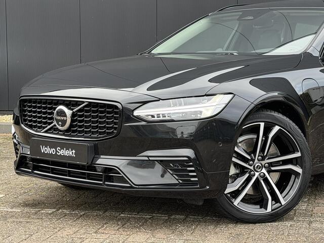 Volvo V90 2.0 T8 Plug-in hybrid AWD Ultra Dark Bowers & Wilkens/ 360 camera/ intellisafe/ massage stoelen met ventilatie/ trekhaak