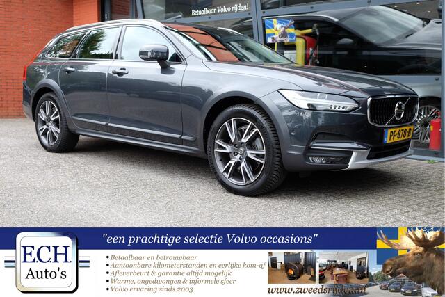 Volvo V90 Cross Country 2.0 D4 190 PK AWD Automaat, Leer, Adaptieve CC, Trekhaak
