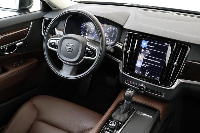 Volvo V90 T4 AUT. MOMENTUM PRO -LEDER|CAMERA|ADAP.CRUISE|SCANDINAVIAN|STANDKACHEL|VERW.VOORRUIT|CARPLAY|PROTECTION|18"|DEALEROH.