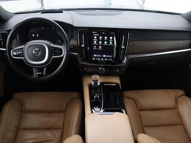 Volvo V90 2.0 T8 AWD Inscription Exclusive | SOH 81,9% | Panoramadak | Memory | Leder | Adaptive cruise | Stuur/stoel verwarming | Harman/Kardon | Head-up | 360 camera | Park assist | Carplay