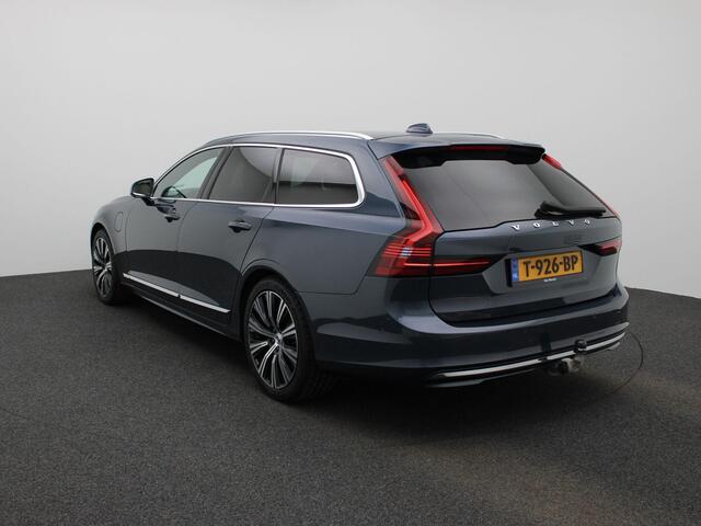 Volvo V90 2.0 T6 Plug-in hybrid AWD Plus Bright 350PK | Elektrische Trekhaak | Leder Interieur | Harman Kardon Audio | Memory Seats | Achterbankverwarming | Google Navigatie | Apple CarPlay & Android Auto