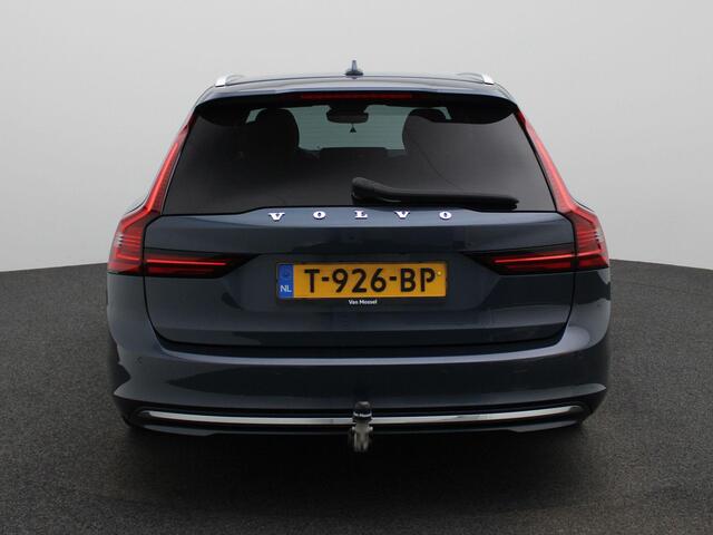 Volvo V90 2.0 T6 Plug-in hybrid AWD Plus Bright 350PK | Elektrische Trekhaak | Leder Interieur | Harman Kardon Audio | Memory Seats | Achterbankverwarming | Google Navigatie | Apple CarPlay & Android Auto