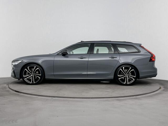 Volvo V90 2.0 B5 R-Design 251PK | Elektrische Trekhaak | Schuif-/Kanteldak | Harman Kardon Audio | 20'' Inch Velgen | Adaptieve Cruise Control | Apple CarPlay & Android Auto