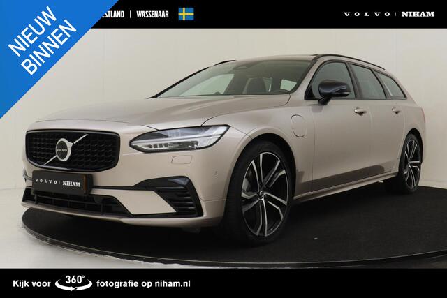 Volvo V90 T8 PLUG-IN HYBRID AWD ULTRA EXECUTIVE EDITION -PANO.DAK|BOWERS&WILKINS|LUCHTVERING|HEAD-UP DISP.|360°CAM|20"|GEVENT.LEDER+MASSAGE|TREKHAAK|20"ALL.SEASON|SoH:100%