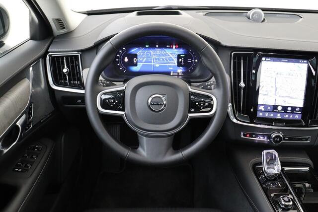 Volvo V90 T8 PLUG-IN HYBRID AWD ULTRA EXECUTIVE EDITION -PANO.DAK|BOWERS&WILKINS|LUCHTVERING|HEAD-UP DISP.|360°CAM|20"|GEVENT.LEDER+MASSAGE|TREKHAAK|20"ALL.SEASON|SoH:100%