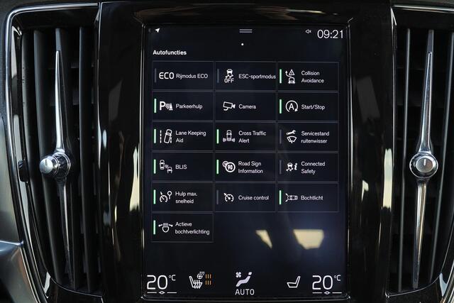 Volvo V90 2.0 T4 Momentum - IntelliSafe Assist & Surround - Adaptieve LED koplampen - Parkeercamera achter - Verwarmde voorstoelen & stuur - Parkeersensoren voor & achter - Elektr. bedienb. bestuurdersstoel met geheugen - Standkachel - 18' LMV – foto 6