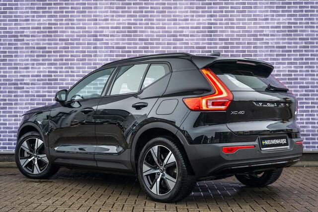 Volvo XC40 Recharge Twin AWD Plus 78 kWh | Lederen bekleding | Trekhaak | Adaptive Cruise control | Warmtepomp | Google Maps navigatie | Stoel-/stuurverwarming | Keyless entry