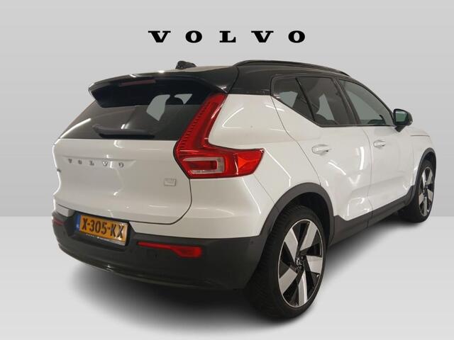 Volvo XC40 Recharge Twin Ultimate 82 kWh | 408PK | Trekhaak | Panorama Schuifdak | 360° Camera | Nubuck | Standkachel | Harman/Kardon | VOL