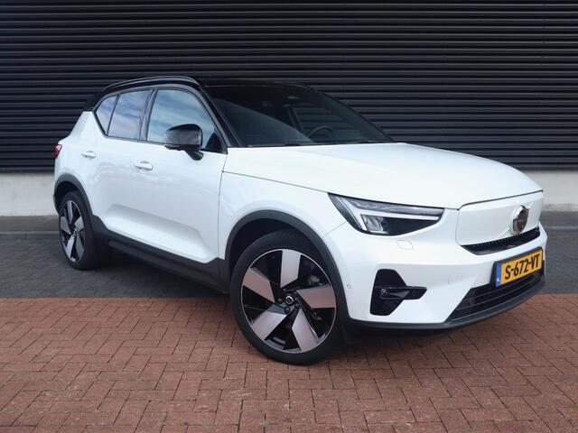 Volvo XC40 Recharge Ultimate 70 kWh | Pano/schuif/kantel dak | NAP | Cruise adaptief | Clima | Stuur/stoelverwarming | Multimedia | Stoelverstelling + memory |